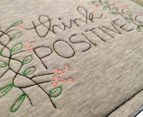 Pochette think positive