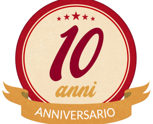 badge 10mo anniversario
