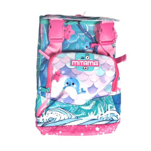 Zaino scuola sdoppiabile 4 zip girl oceanvibes