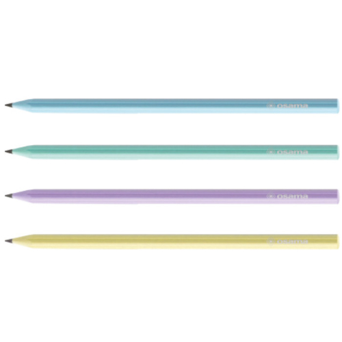 Matita con fusto a fiore rainbow pastel - immagine 5